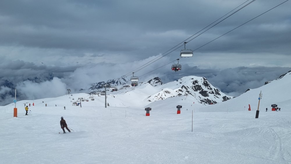 Skien in Les Menuires.